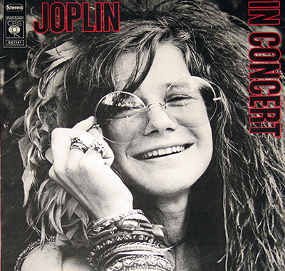 JANIS JOPLIN - Joplin in Concert  album front cover vinyl record